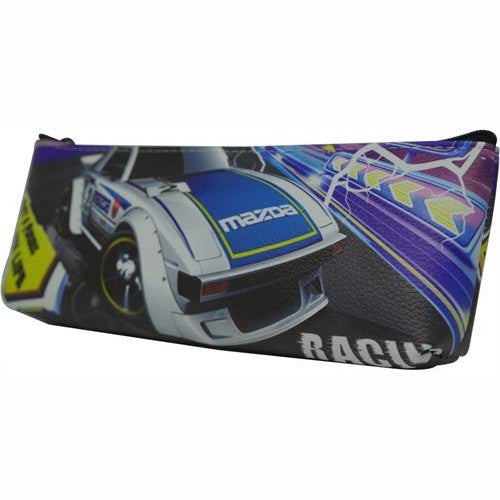 Brainware PU Leather 1 Pocket 20cm Mazda Pencil Bag