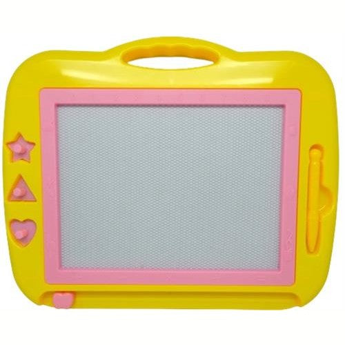 Brainware Magnetic Drawing and Writing Board Yellow