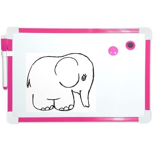 Brainware A4 Magnetic Whiteboard Pink