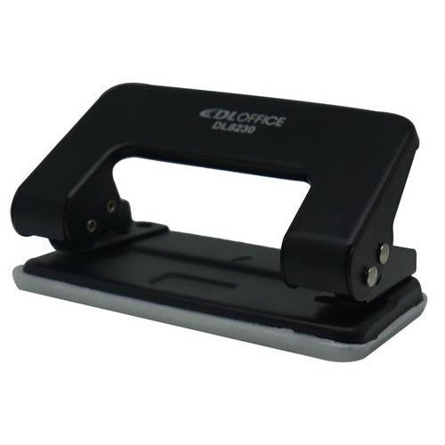 DLOffice Student Metal 2 Hole Punch Black