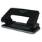 DLOffice Student Metal 2 Hole Punch Black