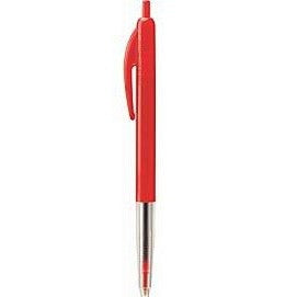 Bic Clic Red Medium Ballpoint Pens with Retractable Side