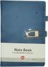 Brainware A5 Blue NoteBook With Magnetic Clip