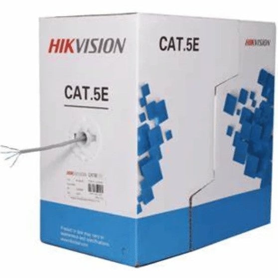 Hikvision UTP CAT5E 305 Meters Network Cable Grey