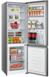 Hisense 264L Titanium Inox Combi Fridge