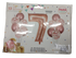 Casey 13pc Rose Gold and White Balloon Set Nr7