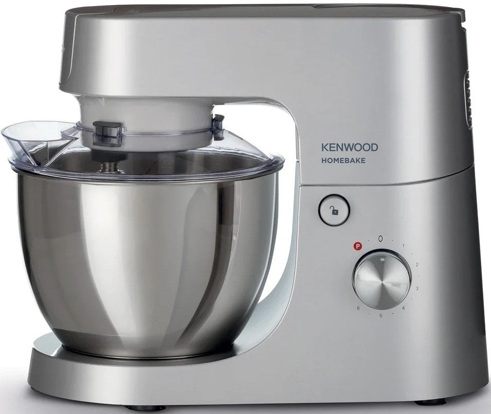 GUNMANSA Kenwood 1000W HomeBake Stand Mixer Silver