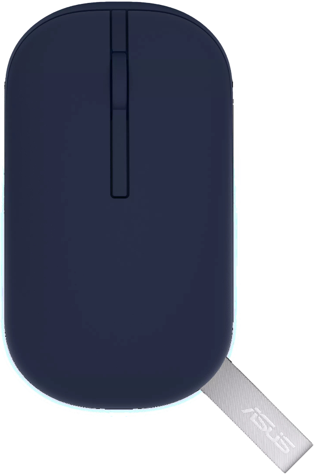 Asus MD100 Marshmellow Wireless Mouse Quiet Blue