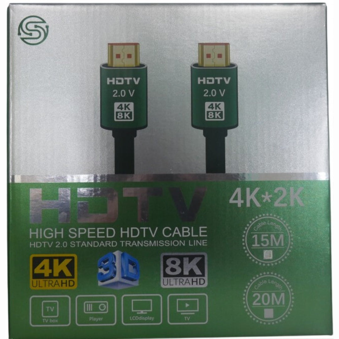UniQue 4K 20 Meters Premium High Speed HDTV2.0 Cable