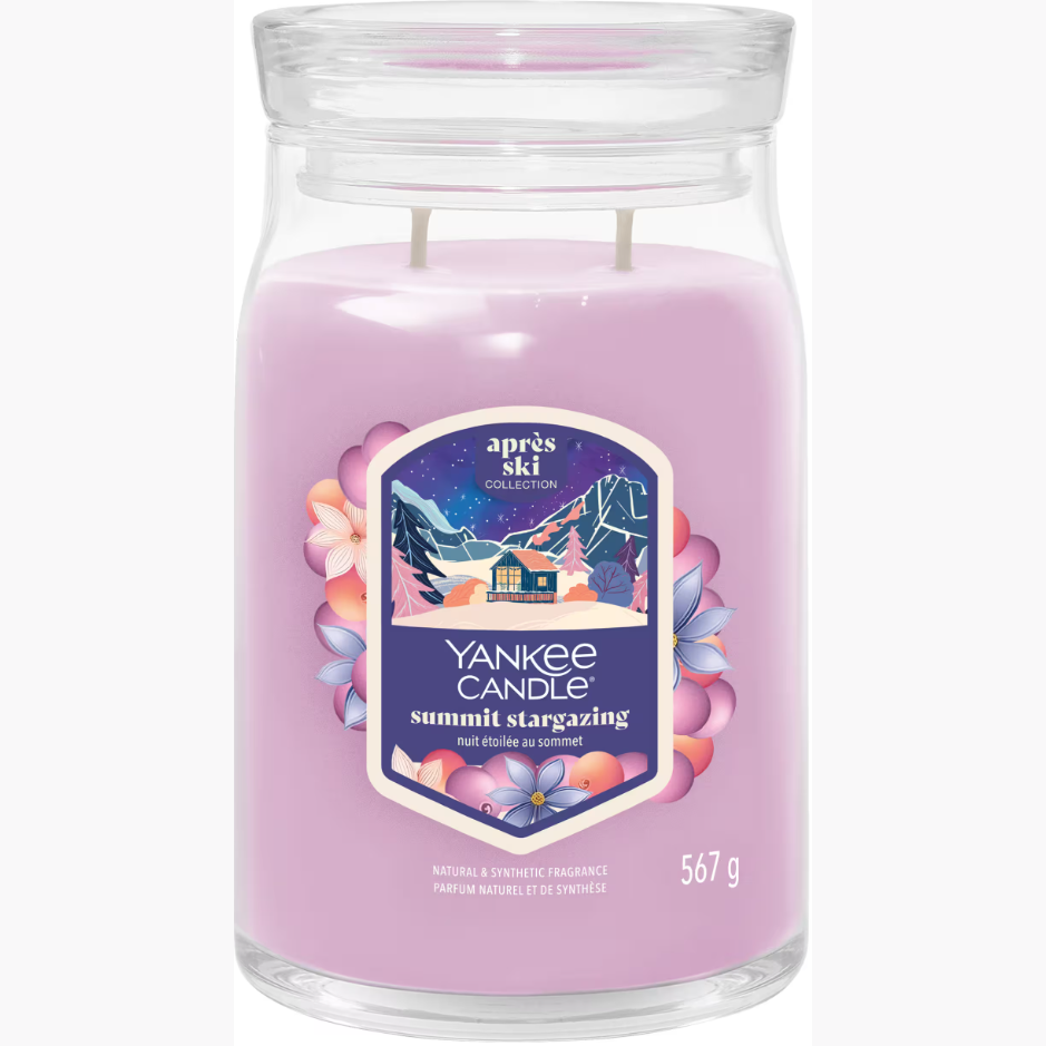 Yankee Summit Stargazing Signature Large Jar Candle