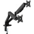 Unimount Spring Assisted Dual Arm Monitor Stand