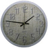 Casey Analog 30cm Round Face White with Black Quartz Wall Clock