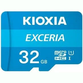 Kioxia Exceria 32GB MicroSDHC Blue Memory Card