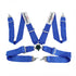 Bride 4-Point Quick Release Racing Seat Harness (Blue)