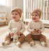 Baby 4 Piece Brown Velvet Set