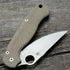AWT Spyderco Para Military 2 Scales – Micarta Natural Burlap