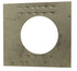 Slab Box Lid 85mm Hole Galvanised Steel