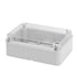 Gewiss Junction Box IP56 Surface withTransparent Lid 240mmx190mmx190mm Grey GW44428
