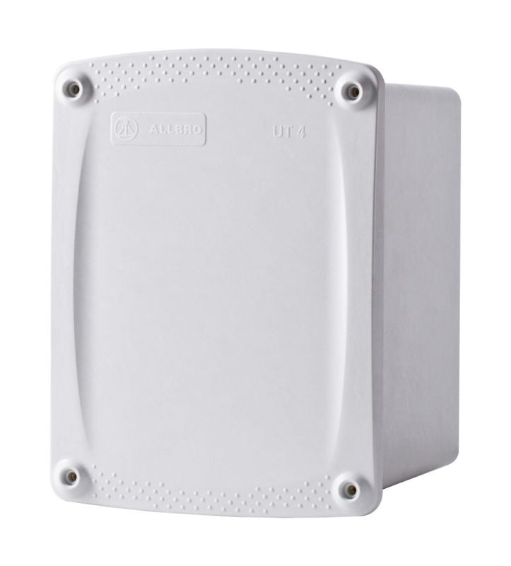 Allbro Utilec Enclosure IP65 Deep Screw Lid 253mmx194mmx186mm 040-753 UT4-D