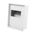 Allbro Distribution Board 8 Way Samite 215mmx150mmx80mm 040-690