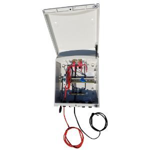 Split Meter Pole Top Box Four-Way 50A