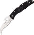 Spyderco Matriarch with wave C12SBK2W