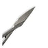 Civivi D-art Neck Knife Silver Bead Blasted - C21001-1