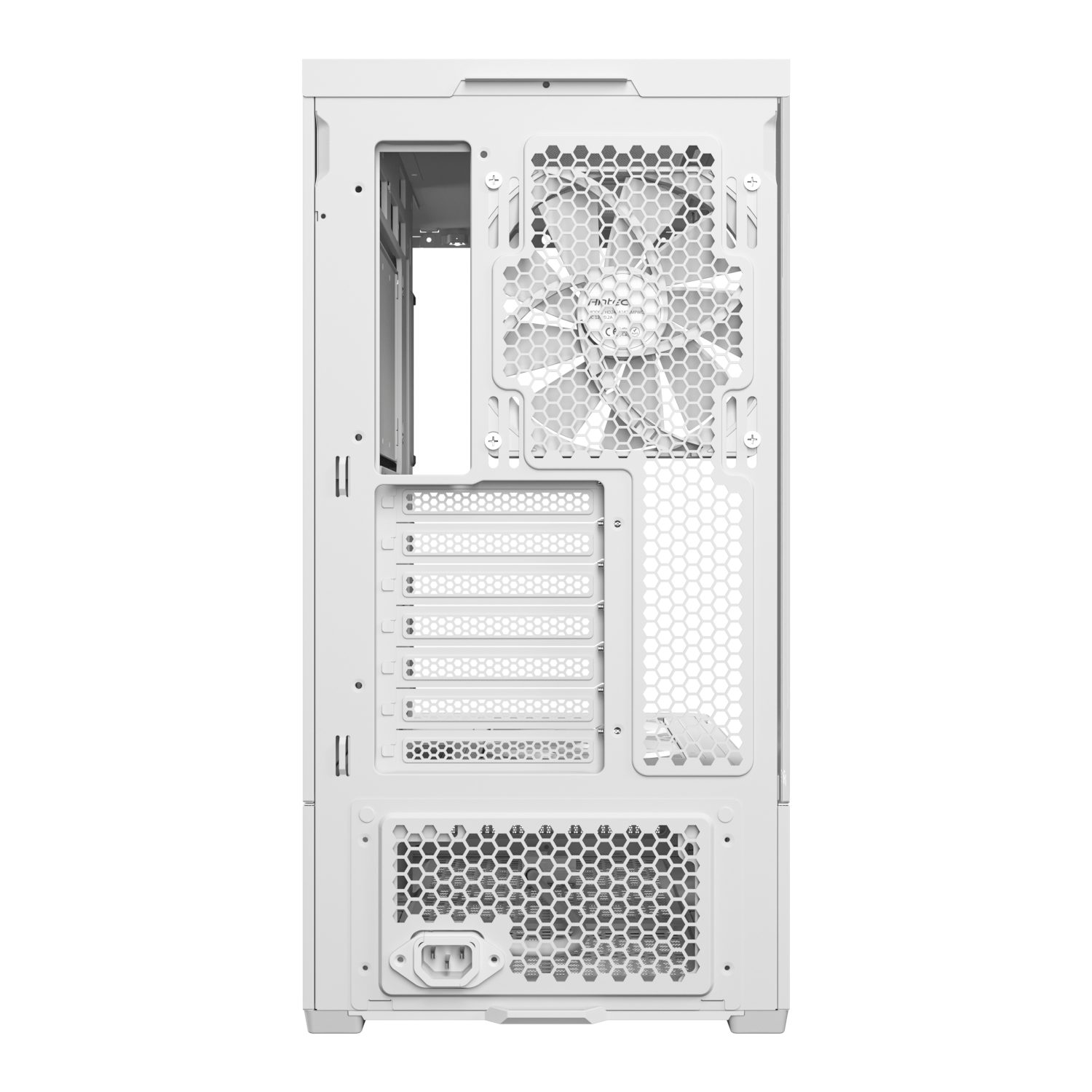 Antec C6 CURVED AIR ATX | Micro-ATX | ITX Mid-Tower Gaming Chassis - White