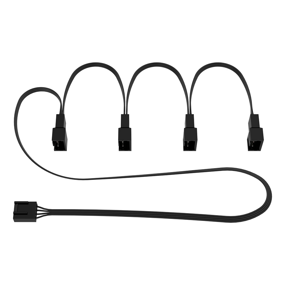 Arctic 4-Pin PWM Fan Splitter Cable, PST Splitter Cable for Four Fans, ACCBL00007A | SKU CA-4PINPW