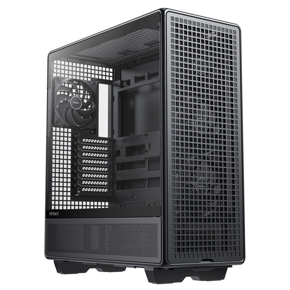 Antec 900 Full Tower Case, AI Workstation & Gaming Chassis, Supports E-ATX/Threadripper & Back-Connect MB, 6 PWM Fans Included, Type-C 10Gbps, 420mm Radiator Support, Tempered Glass | SKU CA-ANT900