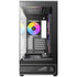 Antec C2M ARGB 270 degree Full-view Tempered Glass Compact MicroATX PC Case, 2 ARGB PWM Fans Included, Support 360mm Radiator & 415mm GPU, Black | SKU CA-C2MAB1
