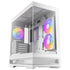 Antec C2M ARGB WHITE 270 degree Full-view Tempered Glass Compact MicroATX PC Case, 2 ARGB PWM Fans Included, Support 360mm Radiator & 415mm GPU | SKU CA-C2MAW2