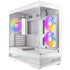 Antec C2M ARGB WHITE 270 degree Full-view Tempered Glass Compact MicroATX PC Case, 2 ARGB PWM Fans Included, Support 360mm Radiator & 415mm GPU | SKU CA-C2MAW2