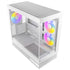 Antec C2M ARGB WHITE 270 degree Full-view Tempered Glass Compact MicroATX PC Case, 2 ARGB PWM Fans Included, Support 360mm Radiator & 415mm GPU | SKU CA-C2MAW2