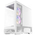 Antec C2M ARGB WHITE 270 degree Full-view Tempered Glass Compact MicroATX PC Case, 2 ARGB PWM Fans Included, Support 360mm Radiator & 415mm GPU | SKU CA-C2MAW2