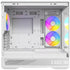 Antec C2M ARGB WHITE 270 degree Full-view Tempered Glass Compact MicroATX PC Case, 2 ARGB PWM Fans Included, Support 360mm Radiator & 415mm GPU | SKU CA-C2MAW2