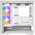 Antec C2M ARGB WHITE 270 degree Full-view Tempered Glass Compact MicroATX PC Case, 2 ARGB PWM Fans Included, Support 360mm Radiator & 415mm GPU | SKU CA-C2MAW2