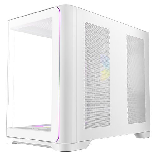 Antec C5 Curve ARGB, 4 x 120mm ARGB PWM Fans Included, Up to 10 Fans Simultaneously, Type-C 3.2 Gen 2 Port, Curved Tempered Glass Front & Side Panels, 360mm Radiator Support, Mid-Tower ATX PC Case | SKU CA-C5CUW2