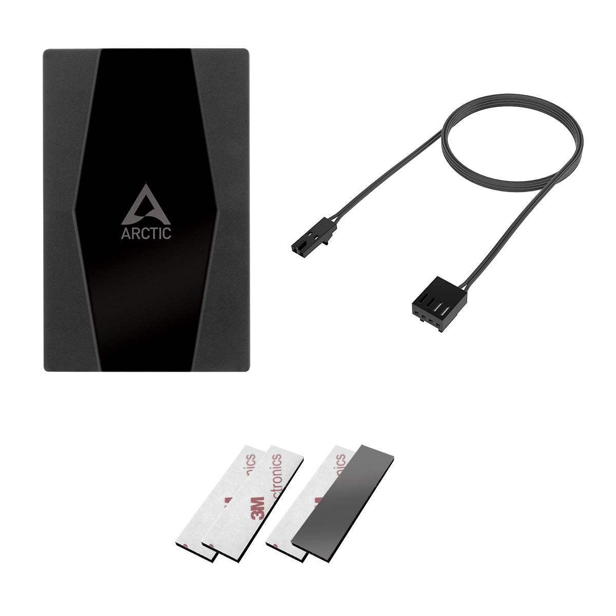 Arctic Case Fan Hub, 10 Port PWM Fan Hub with SATA Power, ACFAN00175A | SKU CA-CFHUB