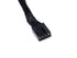 SilverStone CPF01 All Black Sleeved One-to-two PWM Fan Splitter Cable | SKU CA-CPF01