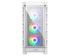 COUGAR DuoFace Pro RGB White ATX Mid Tower Gaming Case, 390mm GPU supported, built-in Front 120mm ARGB Fan x3 & Rear 120mm ARGB Fan x1, with Mesh & Tempered Glass Front Panels | SKU CA-DUOFPRW