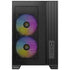 ANTEC FLUX M 3mm Tempered Glass Side Panel Micro-ATX Case, 6 x 120 Fans Included | SKU CA-FLUXM