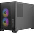 ANTEC FLUX M 3mm Tempered Glass Side Panel Micro-ATX Case, 6 x 120 Fans Included | SKU CA-FLUXM
