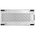Antec FLUX Pro White, 6 x PWM Fans Included, High-Airflow Front Panel With Walnut Wood, iShift PSU 90 degree Mount, USB3.0 x 2, Type-C, 420mm Radiator Support, Temp. Display, Full-Tower E-ATX PC Case (White) | SKU CA-FLUXPW