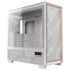 Antec FLUX Pro White, 6 x PWM Fans Included, High-Airflow Front Panel With Walnut Wood, iShift PSU 90 degree Mount, USB3.0 x 2, Type-C, 420mm Radiator Support, Temp. Display, Full-Tower E-ATX PC Case (White) | SKU CA-FLUXPW
