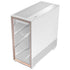 Antec FLUX Pro White, 6 x PWM Fans Included, High-Airflow Front Panel With Walnut Wood, iShift PSU 90 degree Mount, USB3.0 x 2, Type-C, 420mm Radiator Support, Temp. Display, Full-Tower E-ATX PC Case (White) | SKU CA-FLUXPW
