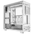 Antec FLUX Pro White, 6 x PWM Fans Included, High-Airflow Front Panel With Walnut Wood, iShift PSU 90 degree Mount, USB3.0 x 2, Type-C, 420mm Radiator Support, Temp. Display, Full-Tower E-ATX PC Case (White) | SKU CA-FLUXPW