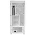 Antec FLUX Pro White, 6 x PWM Fans Included, High-Airflow Front Panel With Walnut Wood, iShift PSU 90 degree Mount, USB3.0 x 2, Type-C, 420mm Radiator Support, Temp. Display, Full-Tower E-ATX PC Case (White) | SKU CA-FLUXPW
