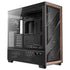 GUNMANSA Antec FLUX Pro, 6 x PWM Fans Included, High-Airflow Front Panel With Walnut Wood, iShift PSU 90 degree Mount, USB3.0 x 2, Type-C, 420mm Radiator Support, Temp. Display, Full-Tower E-ATX PC Case (Black)