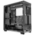 Antec FLUX Pro, 6 x PWM Fans Included, High-Airflow Front Panel With Walnut Wood, iShift PSU 90 degree Mount, USB3.0 x 2, Type-C, 420mm Radiator Support, Temp. Display, Full-Tower E-ATX PC Case (Black) | SKU CA-FLUXP